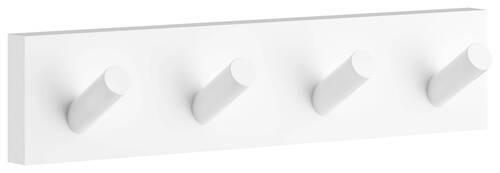 HAKENLEISTE  in Weiß  - Weiß, Basics, Metall (17,8/4/3,8cm)