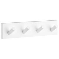 HAKENLEISTE  in Weiß  - Weiß, Basics, Metall (17,8/4/3,8cm)
