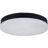 LED-DECKENLEUCHTE 28/5,1 cm   - Schwarz, Basics, Kunststoff (28/5,1cm)