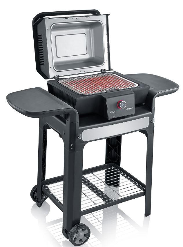 ELEKTROGRILL - Schwarz, Basics, Metall (66/119/126cm) - Severin