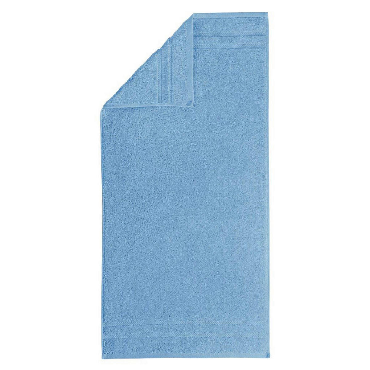 DUSCHTUCH Micro Touch 70/140 cm  - Pastellblau, Basics, Textil (70/140cm) - Egeria
