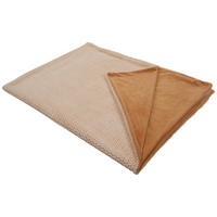 DEKA, polyester, 150/200 cm - šedohnědá, Basics, textil (150/200cm) - Novel