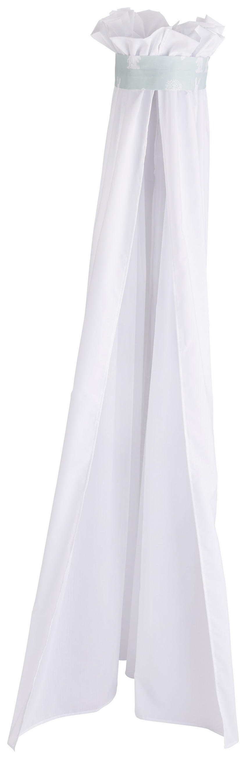 GITTERBETTSET - Weiss/Mintgrün, Basics, Textil - Zöllner