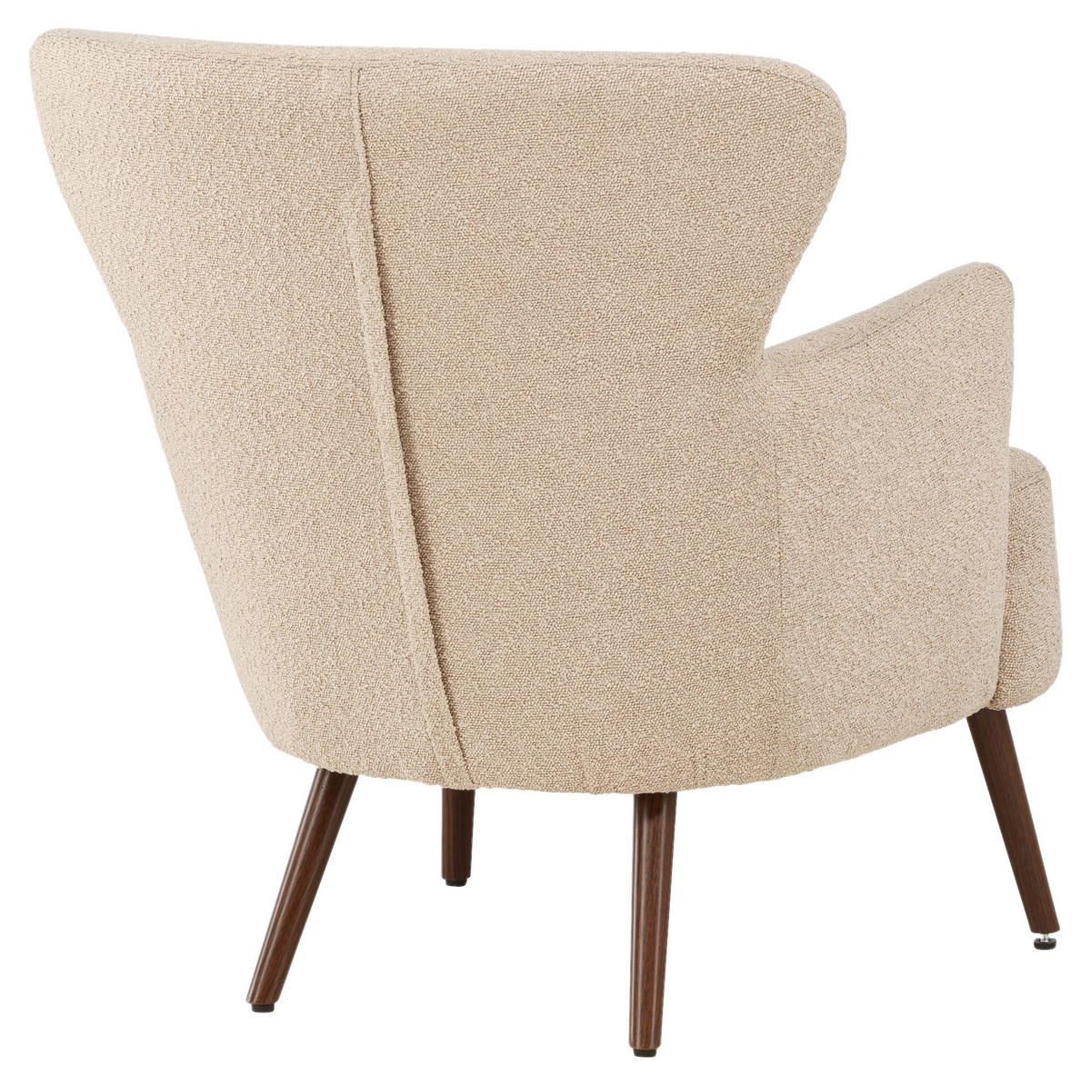 OHRENSESSEL Braun, Beige  - Beige/Braun, Design, Textil/Metall (76/85/77cm) - Livetastic