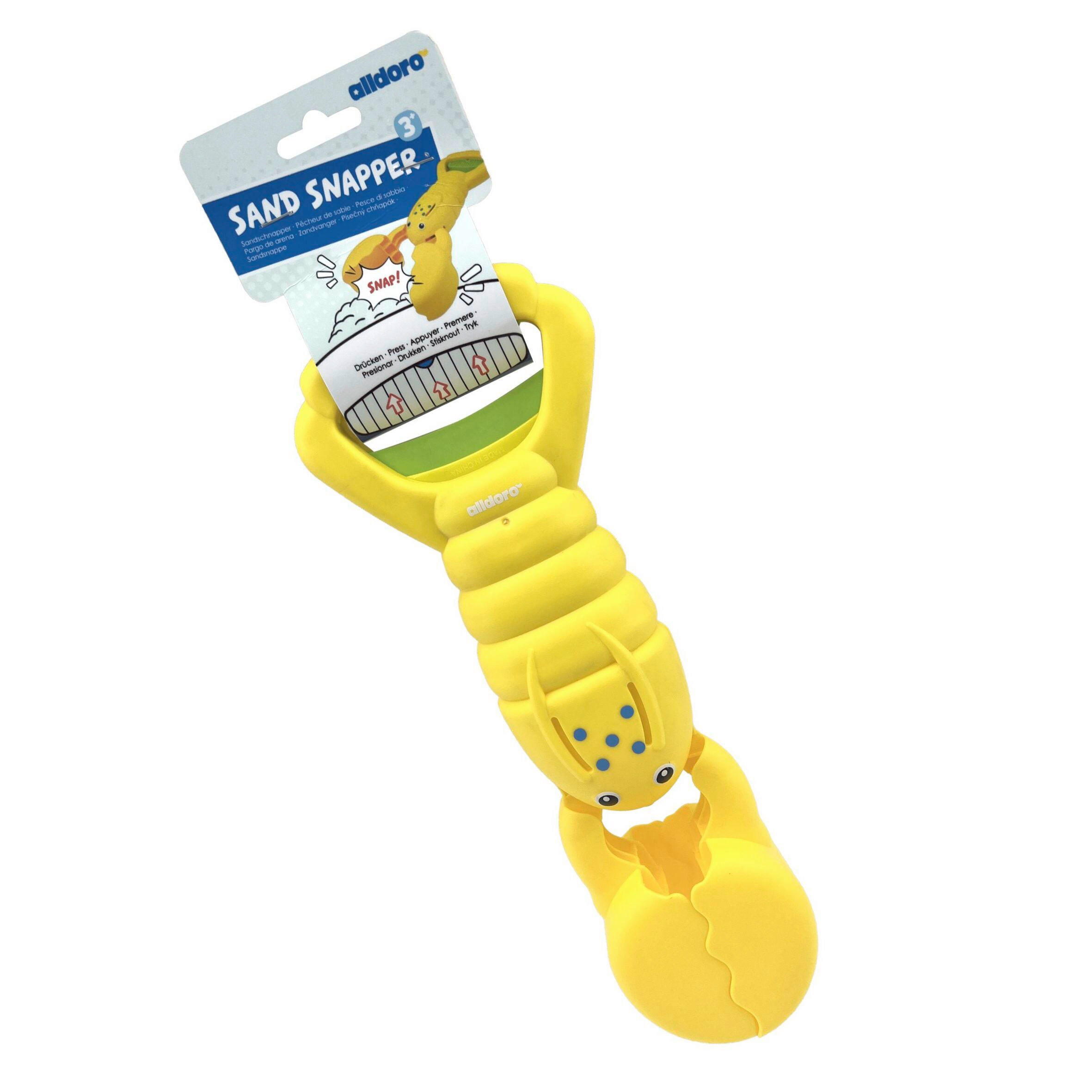 SANDSPIELZEUG Gelb  - Gelb, Basics, Kunststoff (5,5/34,5/12cm) - alldoro