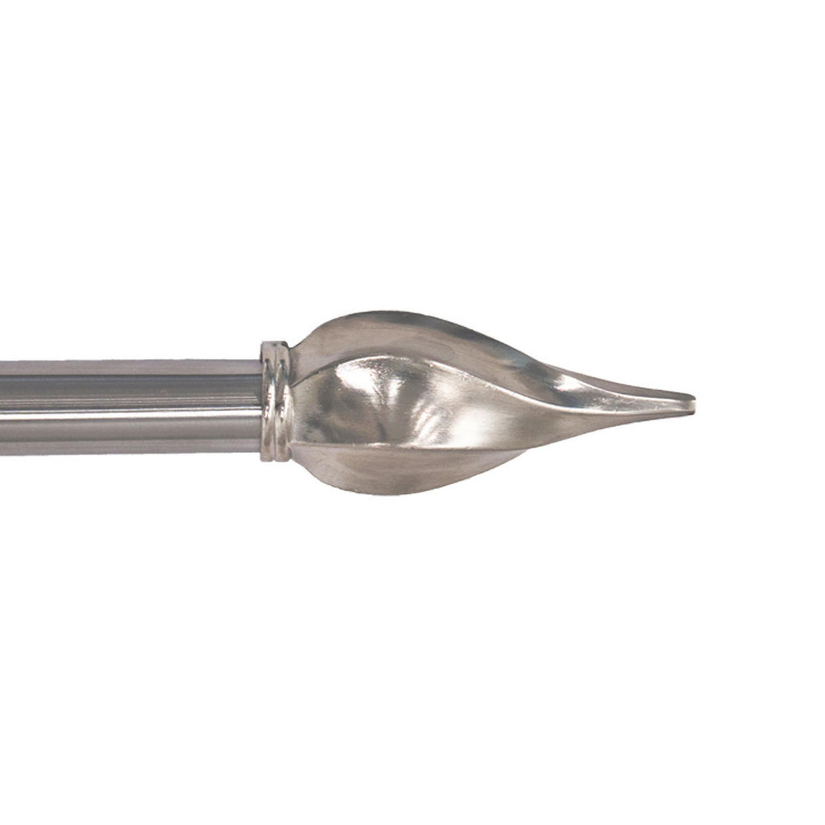 GARDINSTÅNGSET 120-210 cm  - stålfärgad, Basics, metall (120-210cm)