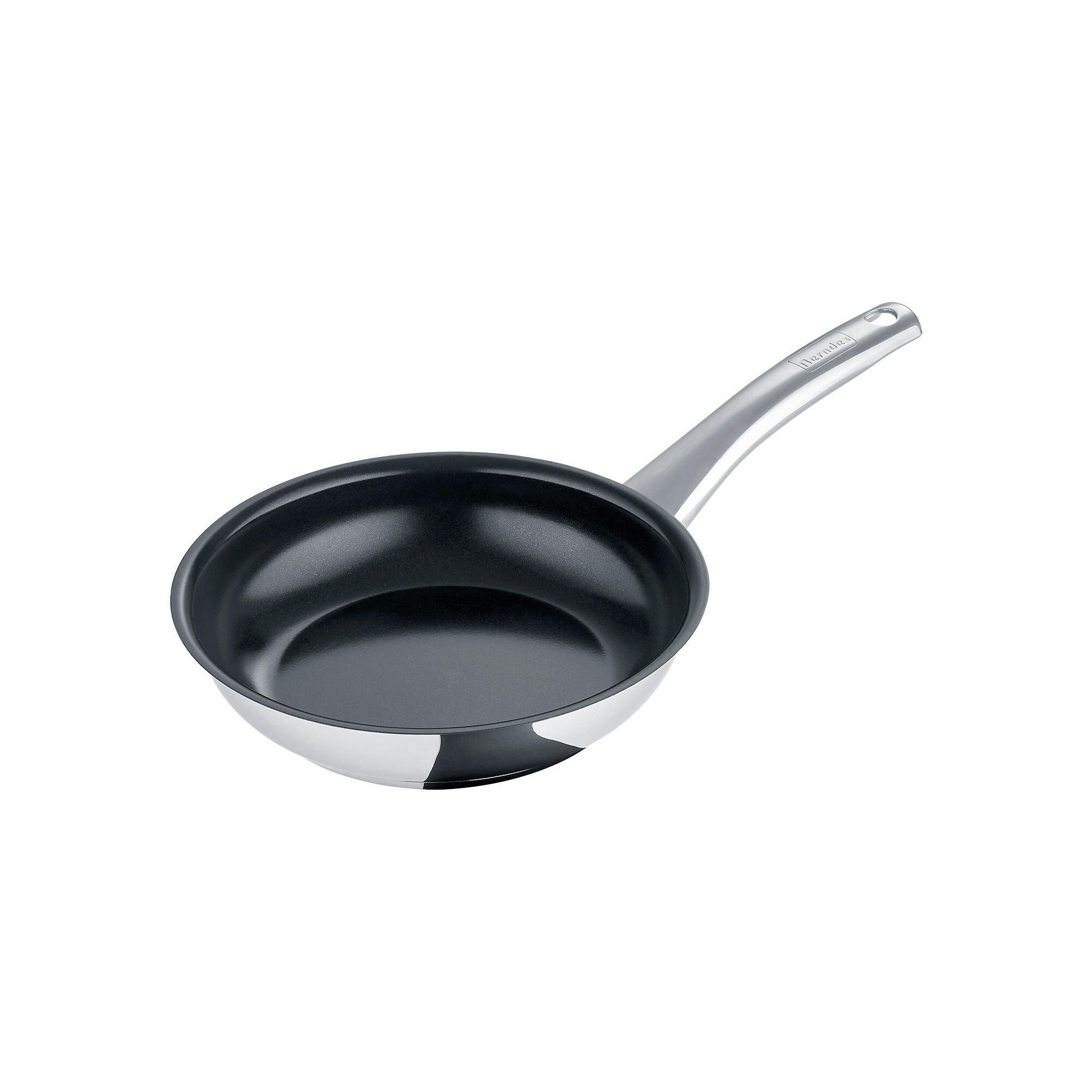 BRATPFANNE b.brilliant Keramikbeschichtung 20 cm  - Grau Hochglanz, Basics, Metall (20cm) - Berndes