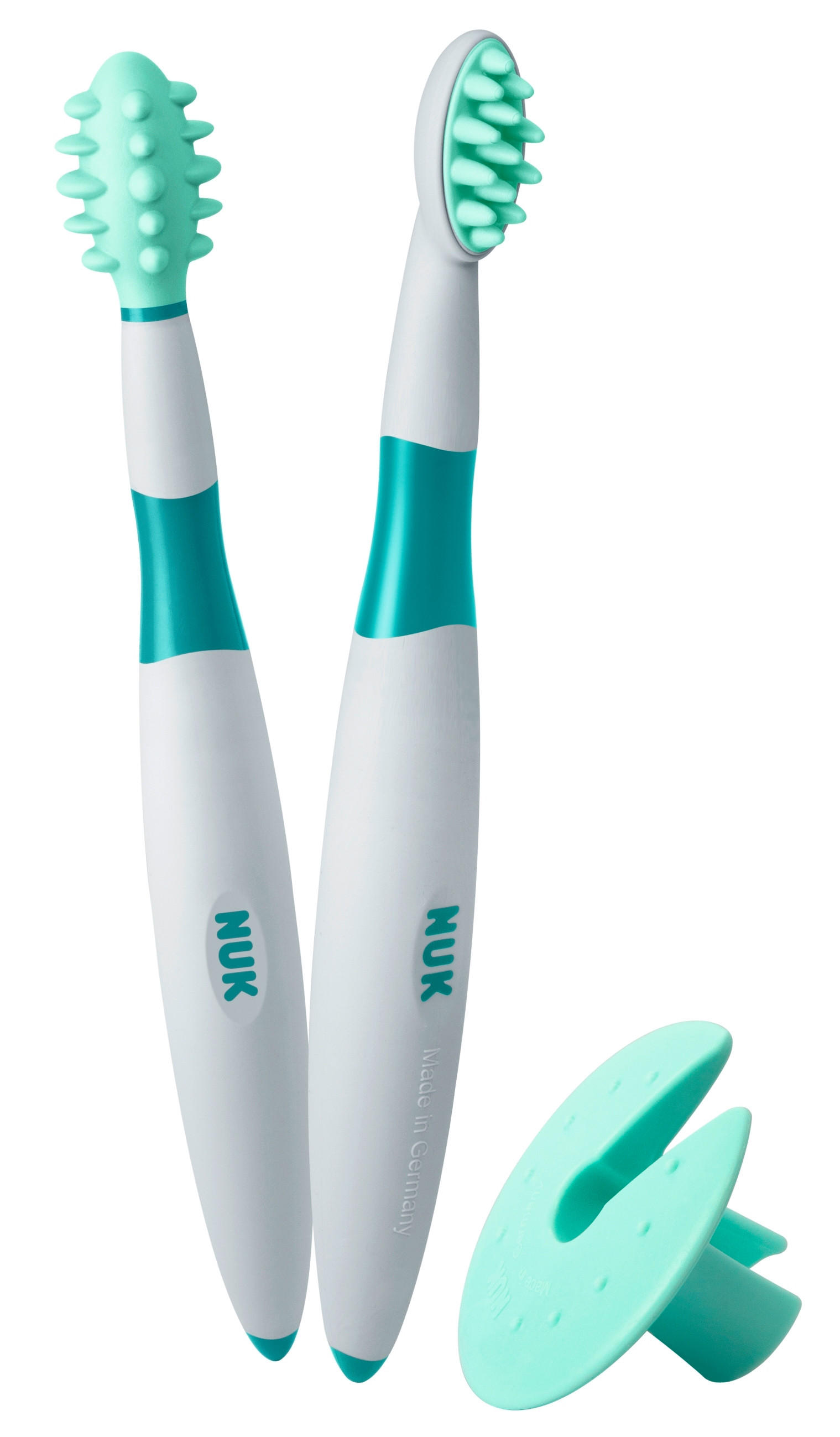 ZAHNBÜRSTENSET  - Basics, Kunststoff (2,6/9,2/17,3cm) - NUK