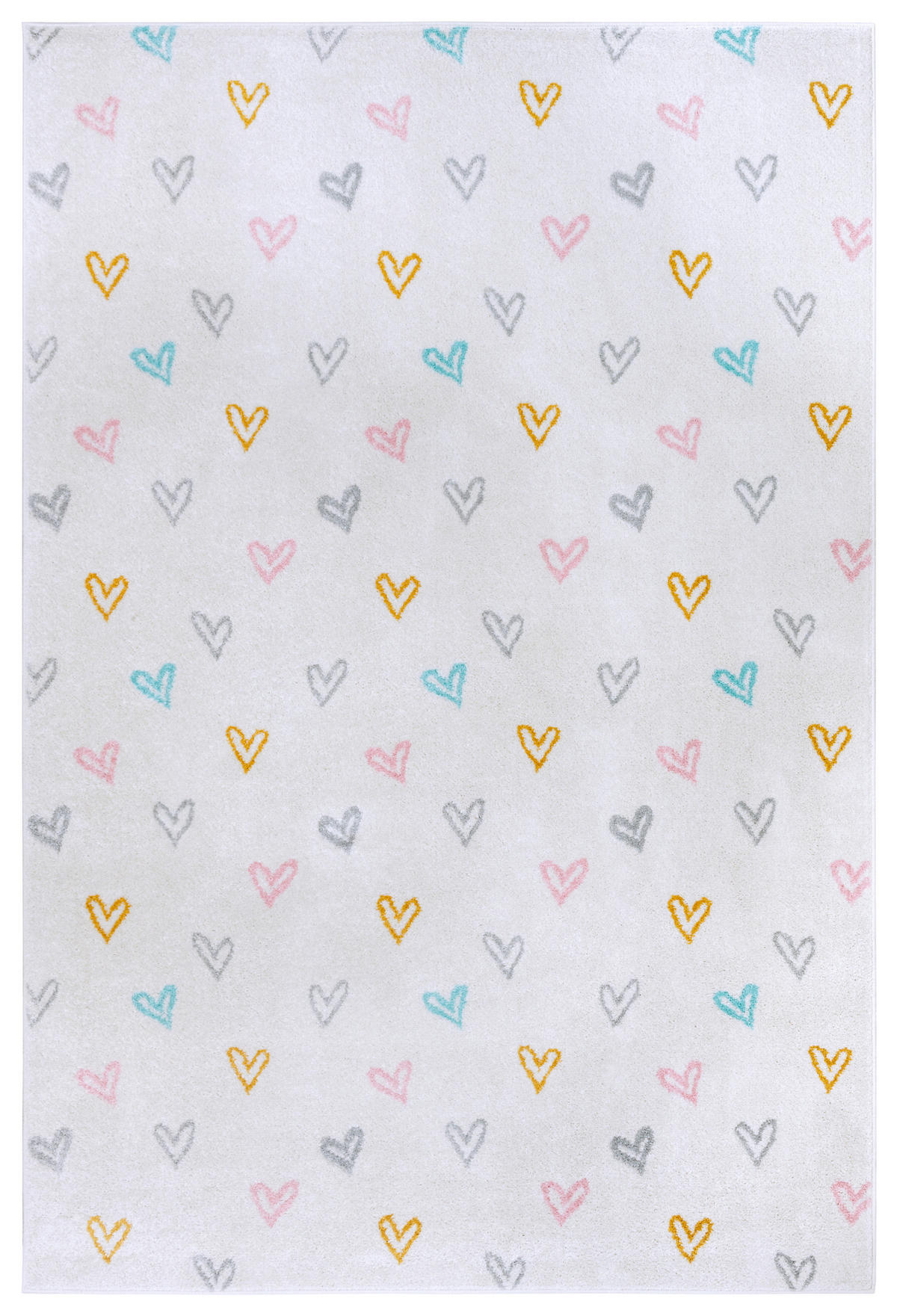KINDERTEPPICH 120/170/170 cm Adventures  - Multicolor/Creme, Design, Kunststoff/Textil (120/170/170cm)