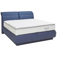 BOXSPRINGBETT 180/200 cm  in Blau  - Blau, Konventionell, Textil (180/200cm) - Dieter Knoll
