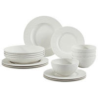KOMBISERVICE 16-teilig 4 Personen Weiß Manufacture Rock blanc  - Weiß, KONVENTIONELL, Keramik - Villeroy & Boch