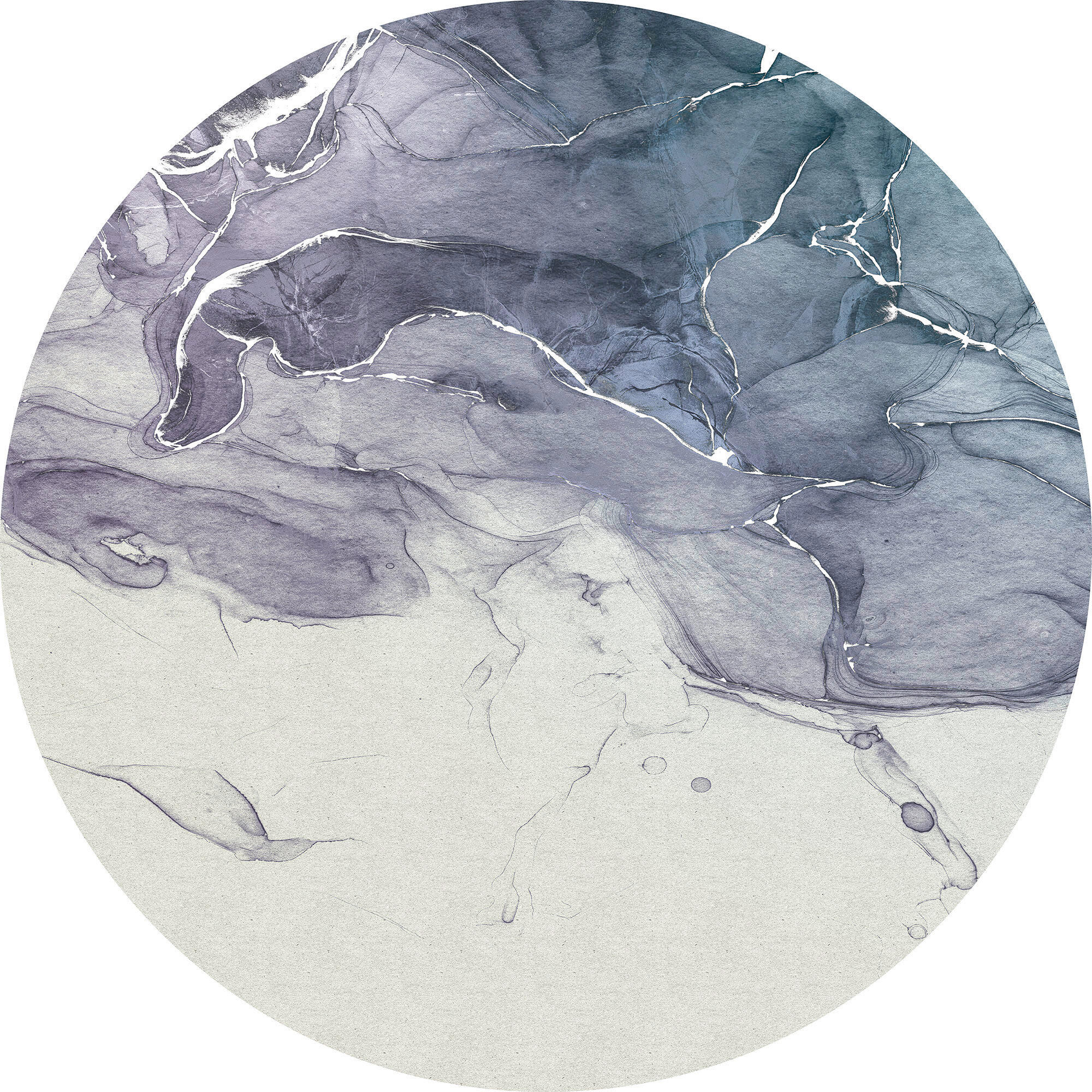 FOTOTAPETE  - Blau/Grau, Trend, Papier (125cm) - Xora