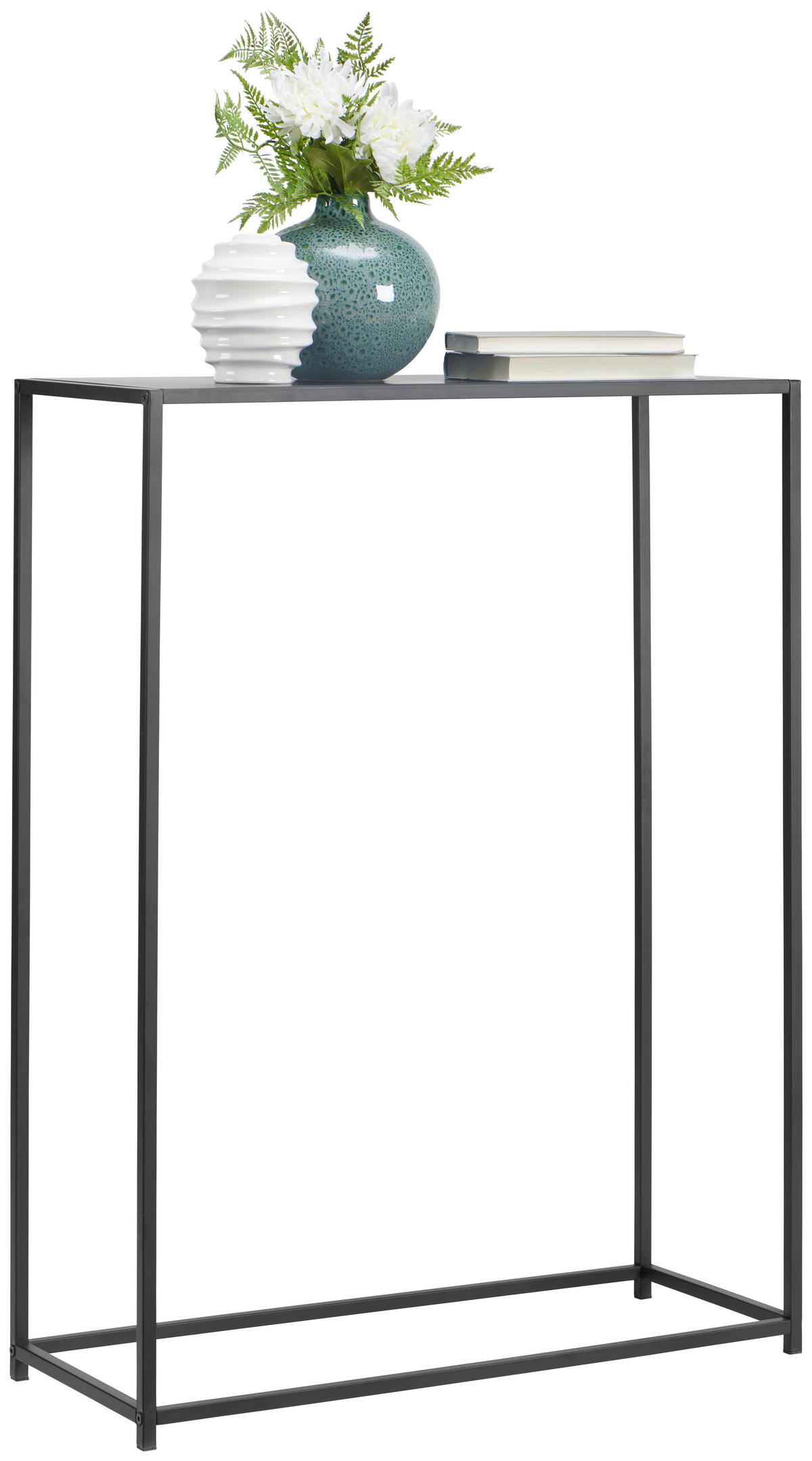 KONSOLENTISCH Metall 75/30/100 cm   - Schwarz, Trend, Metall (75/30/100cm) - Landscape