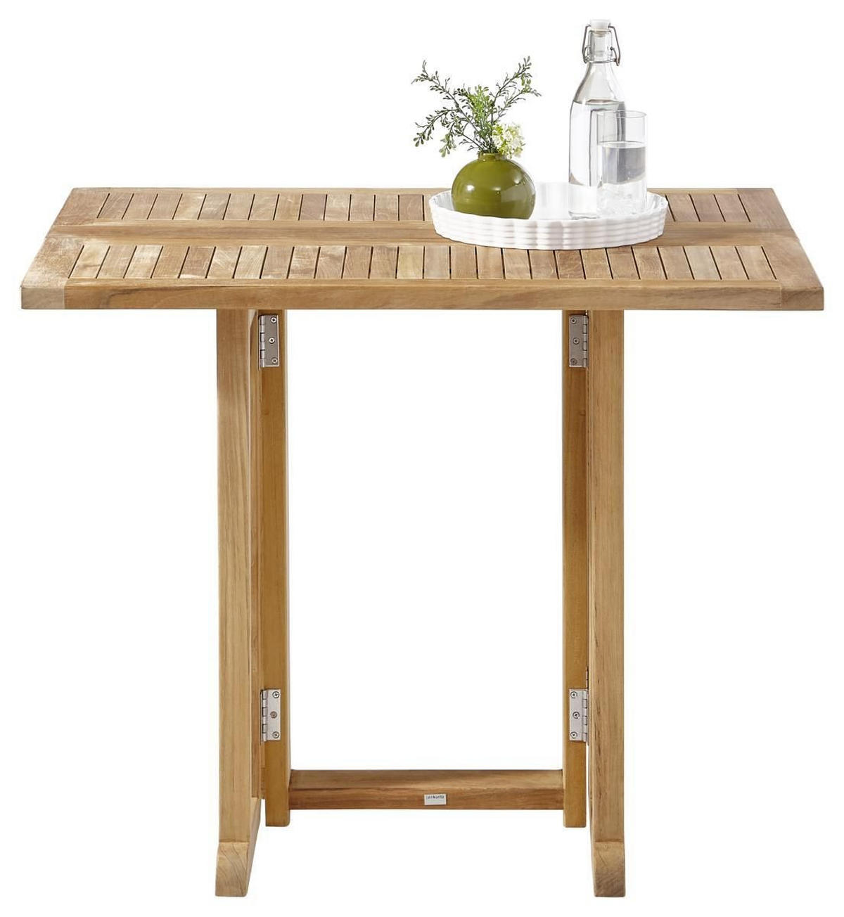 GARTENKLAPPTISCH 90/70/73 cm Holz rechteckig  - Teakfarben, KONVENTIONELL, Holz (90/70/73cm) - Jan Kurtz