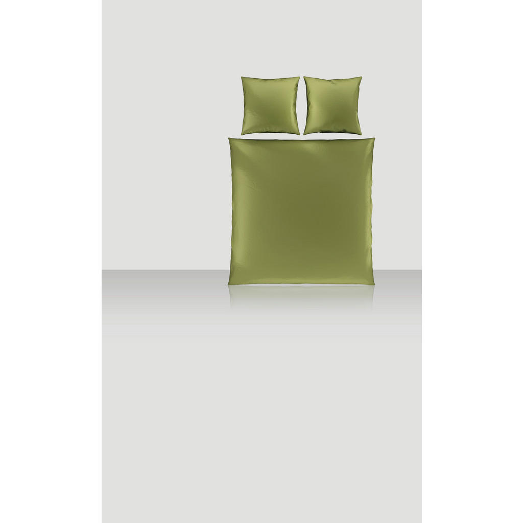 Thumbnail - Novel Bettwäsche Segesta, Dunkelgrün, Textil, Abstraktes, 200x200 cm, schadstoffgeprüft, pflegeleicht, Schlaftextilien, ...