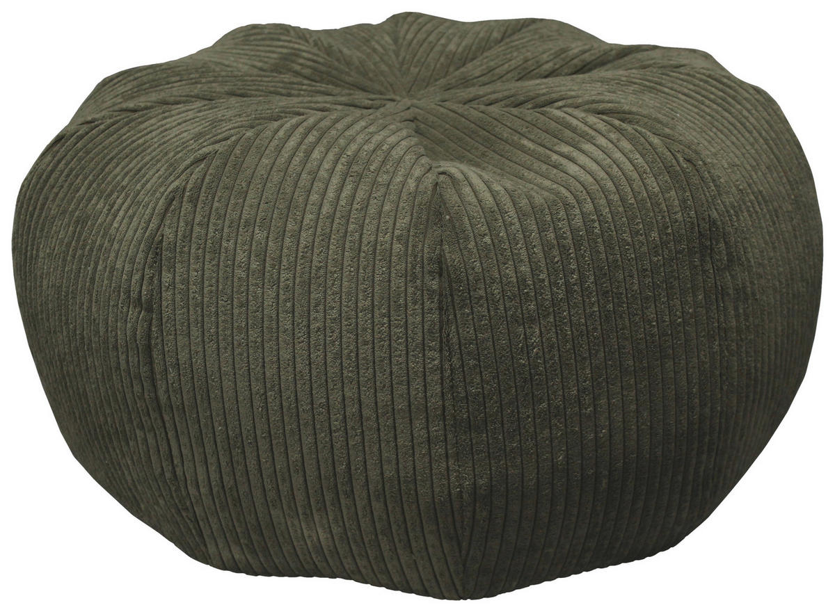 TABURE IZ BLAGA, tekstil gozdno zelena  - gozdno zelena, Design, tekstil (60/30/60cm) - Carryhome