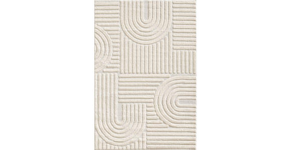 HOCHFLORTEPPICH 160/230 cm ART Creme - Creme, Basics, Textil (160/230cm) - Novel