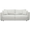 SCHLAFSOFA Cord Naturfarben  - Schwarz/Naturfarben, Design, Kunststoff/Textil (250/92/105cm) - Carryhome