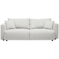 SCHLAFSOFA in Cord Naturfarben  - Schwarz/Naturfarben, Design, Kunststoff/Textil (250/92/105cm) - Carryhome