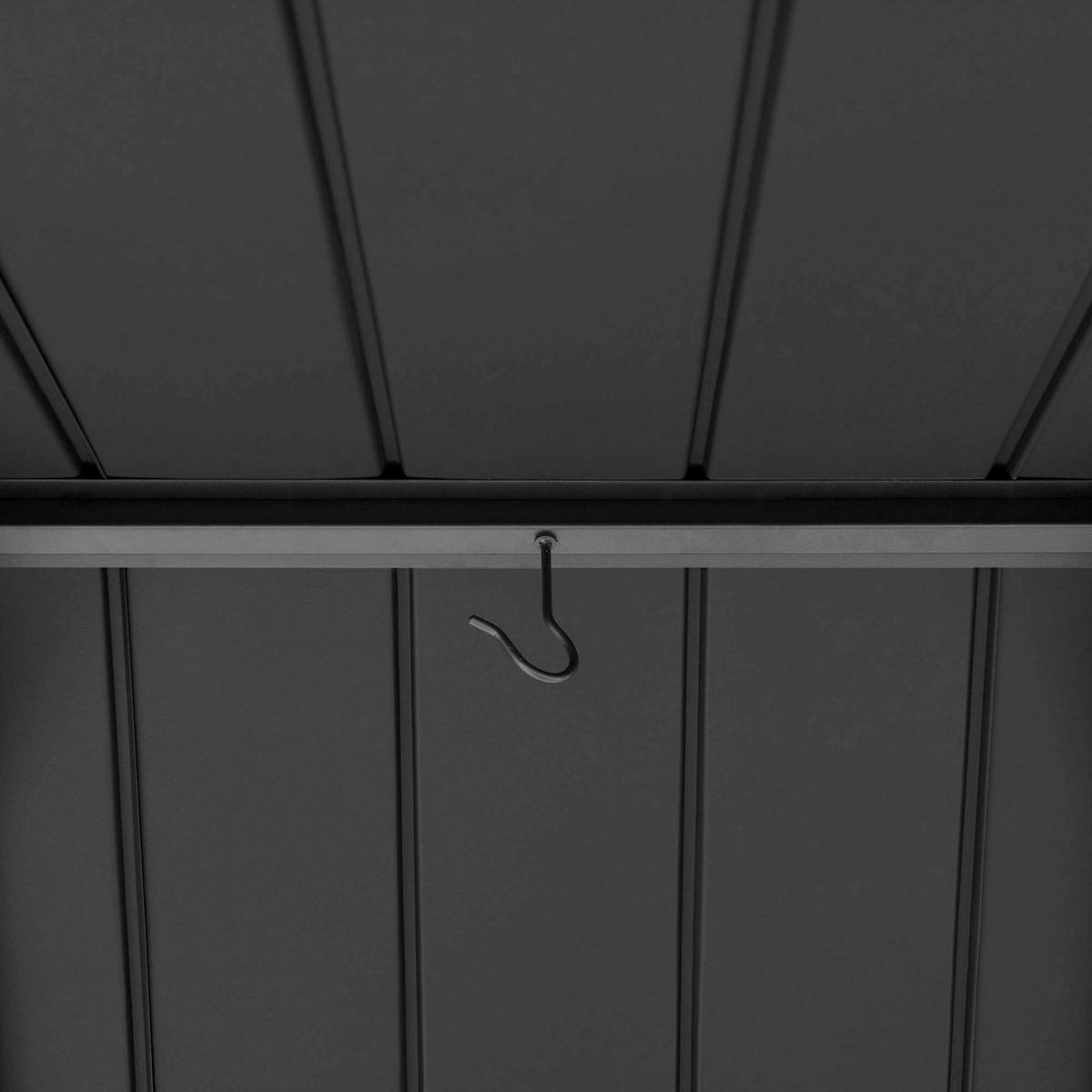 PAVILLON 399,5/291,5/335,5 cm  - Anthrazit, Basics, Holz/Kunststoff (399,5/291,5/335,5cm) - Modante