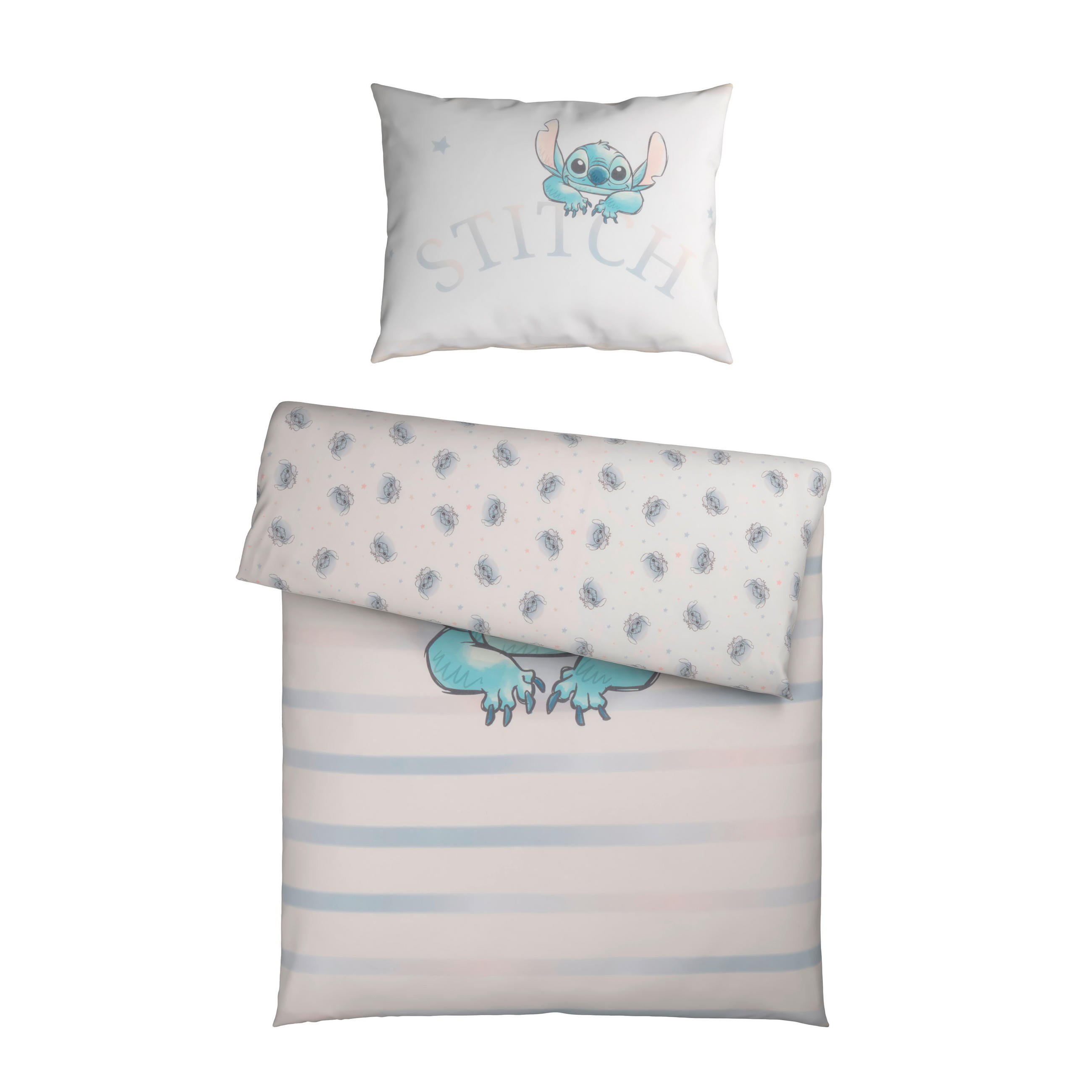 BABYBETTWÄSCHE Stitch Renforcé  - Creme, Trend, Textil (100/135cm) - Disney
