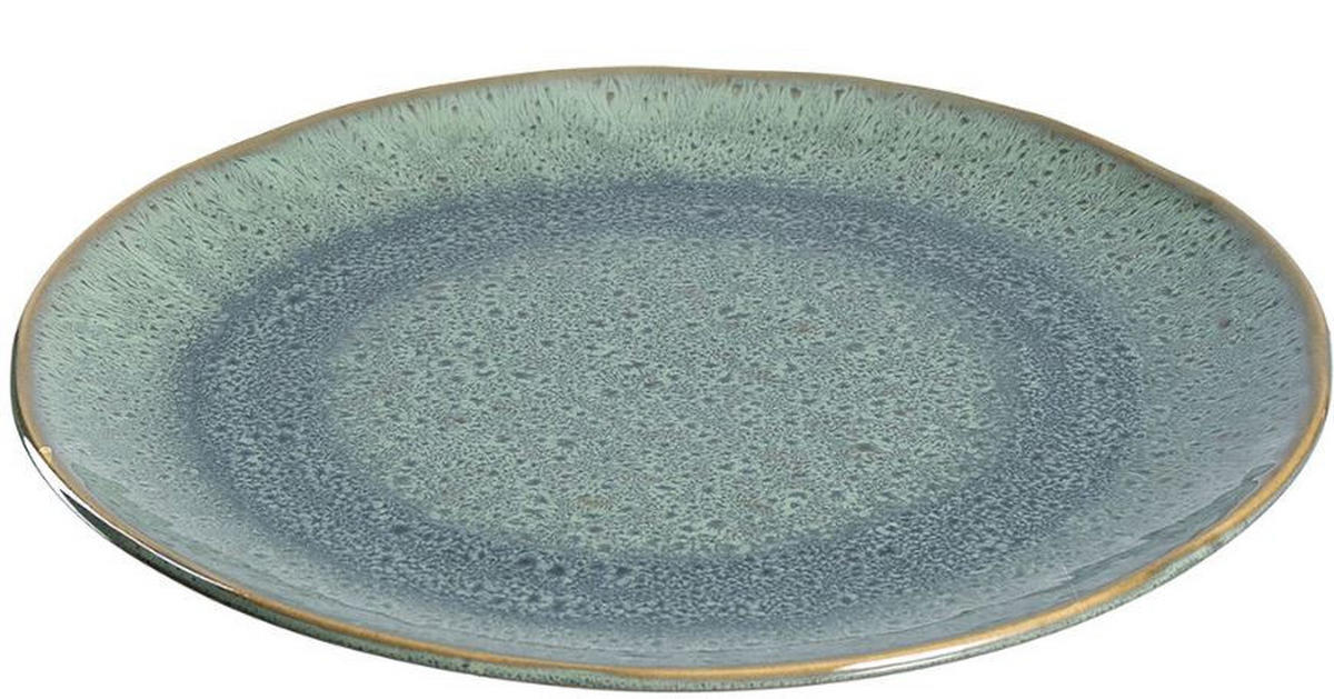 DEZERTNÍ TALÍŘEK, keramika, 23 cm - zelená, Lifestyle, keramika (23cm) - Leonardo