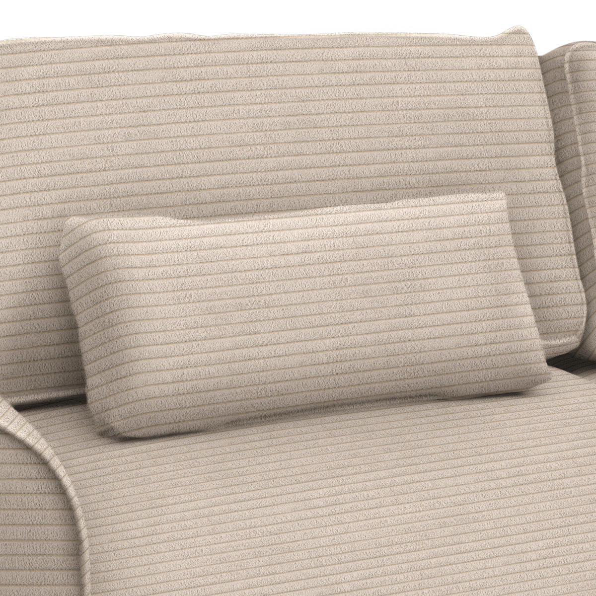 HÖRNSOFFA i cremefärgad  - cremefärgad, Modern, trämaterial/trä (255/185cm) - MID.YOU