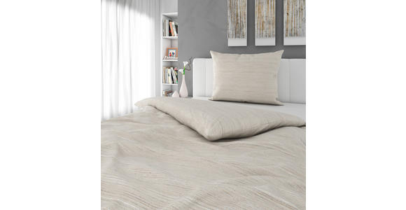 BETTWÄSCHE 140/220 cm  - Beige, KONVENTIONELL, Textil (140/220cm) - Novel