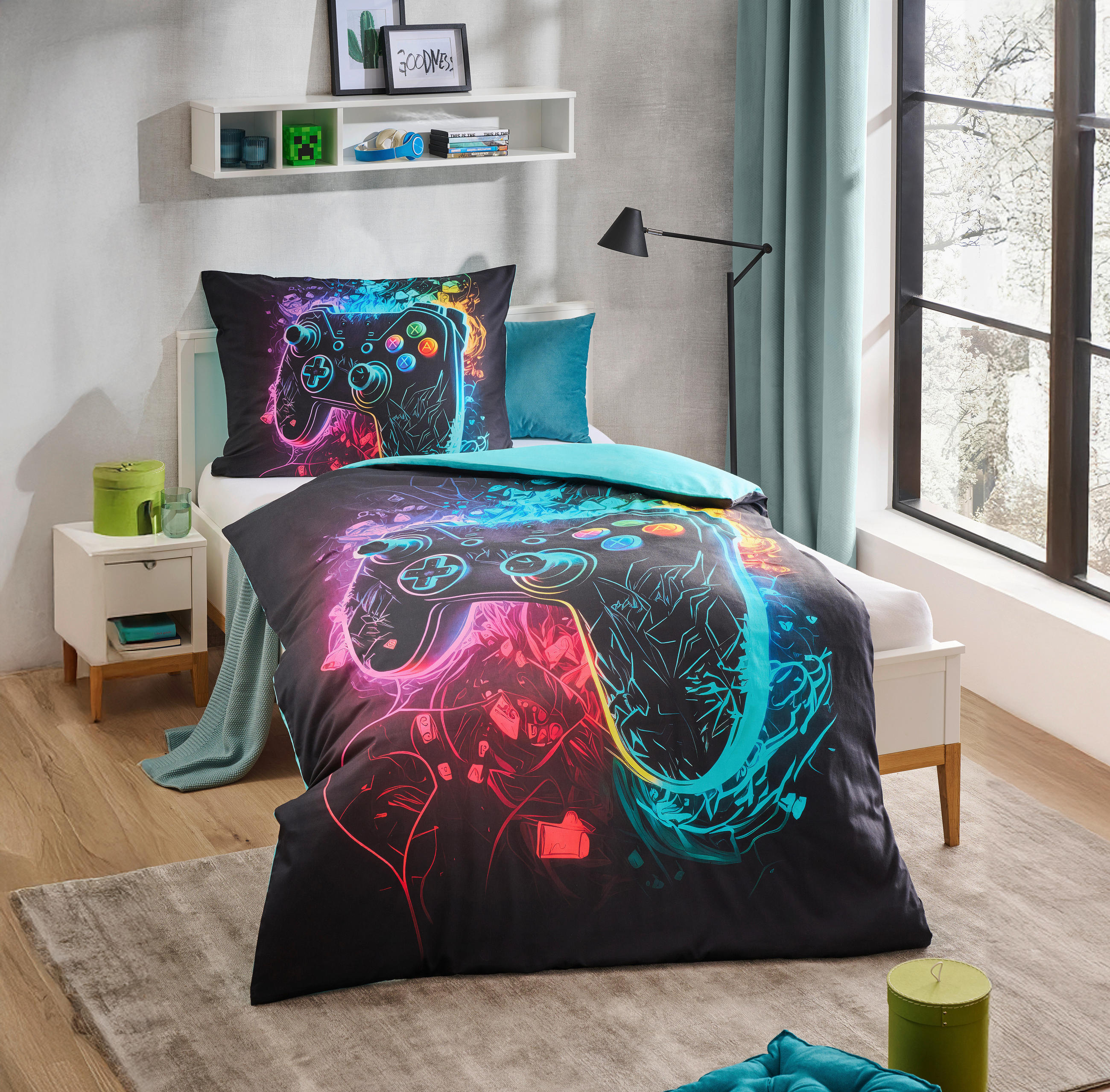 DETSKÁ POSTEĽNÁ BIELIZEŇ 140/200 cm  - viacfarebná, Trend, textil (140/200cm) - Ben'n'jen