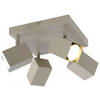 STRAHLER - Beige, Trend, Metall (28/28/13cm) - Novel