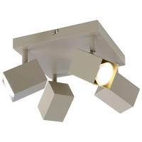 STRAHLER - Beige, Trend, Metall (28/28/13cm) - Novel