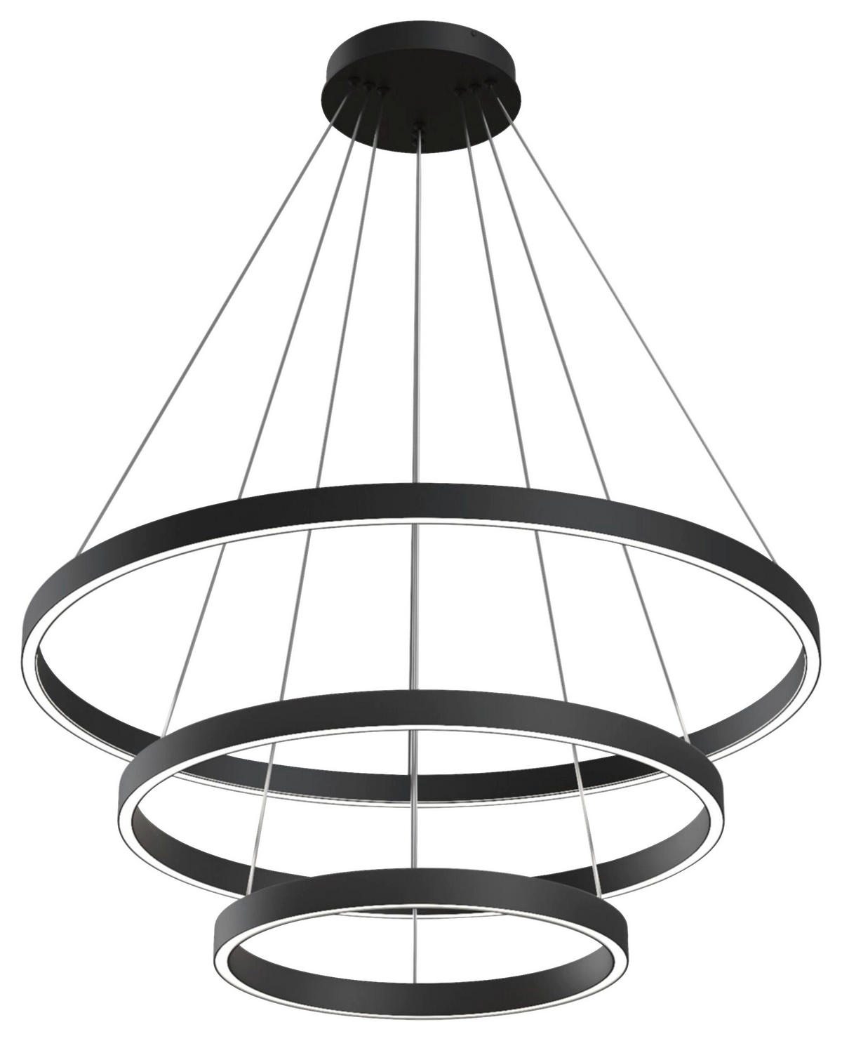 PENDELLAMPA 80/100/120 cm  - svart, Basics, metall (80/100/120cm) - MAYTONI