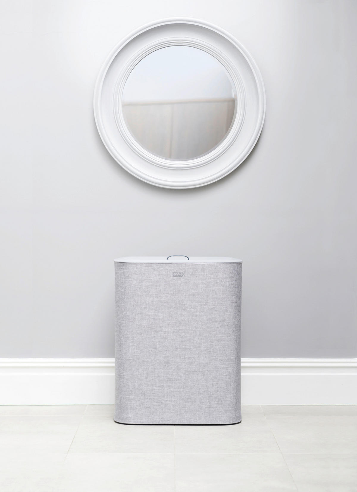 KOŠARA ZA RUBLJE      56/71/39,5 cm      - siva, Basics, tekstil (56/71/39,5cm) - Joseph Joseph