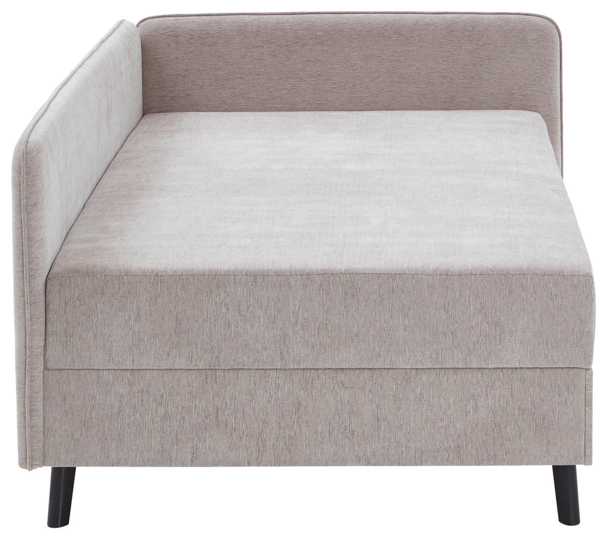 BOXBETT 120/200 cm  in Beige  - Beige/Schwarz, Design, Holz/Textil (120/200cm) - Boxxx