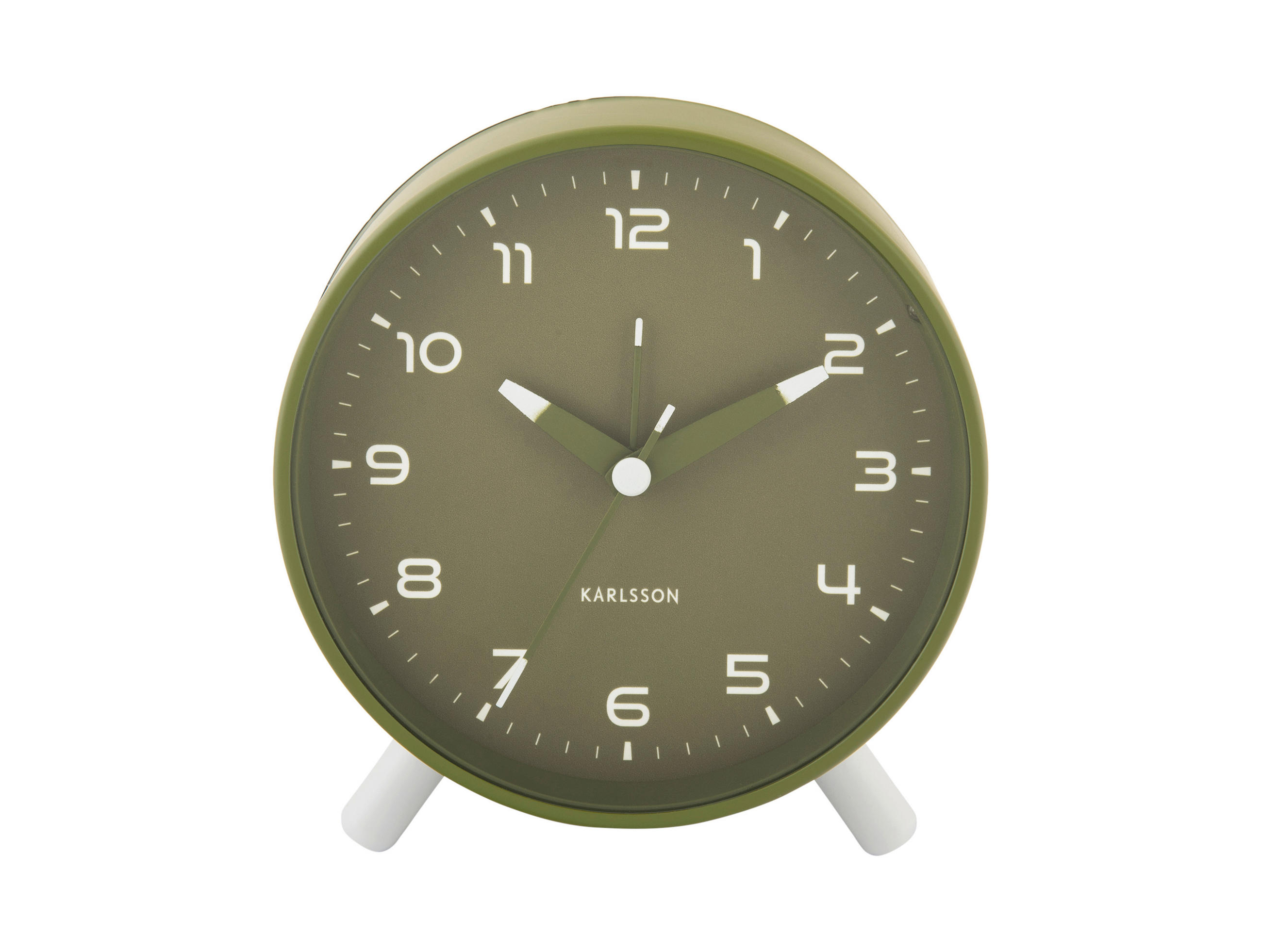 WECKER   - Smaragdgrün, Basics, Metall (5/11/12cm) - Karlsson