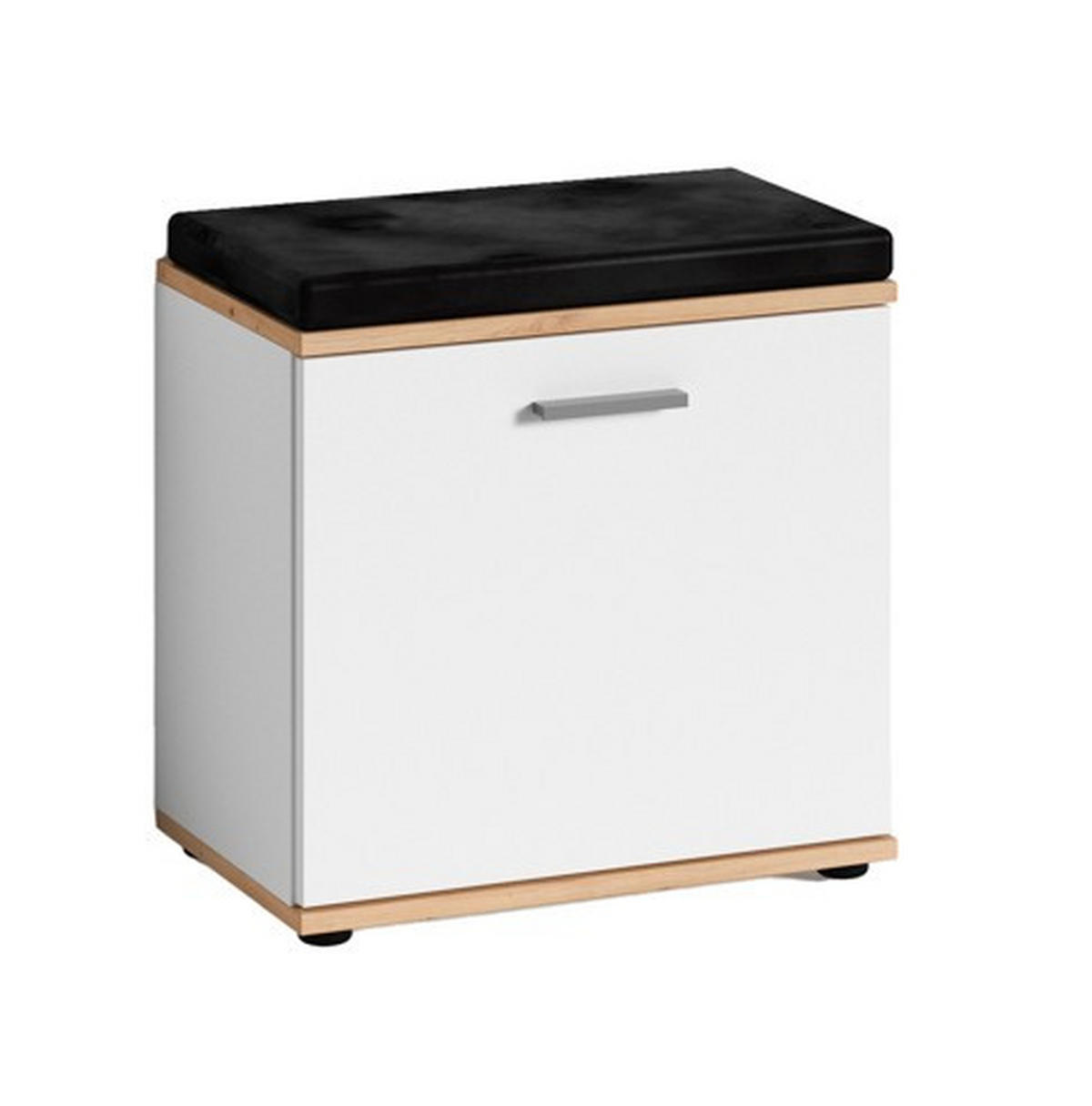 GARDEROBE  in 49/196/30 cm  - Weiß/Eiche Artisan, Design, Holzwerkstoff (49/196/30cm) - MID.YOU