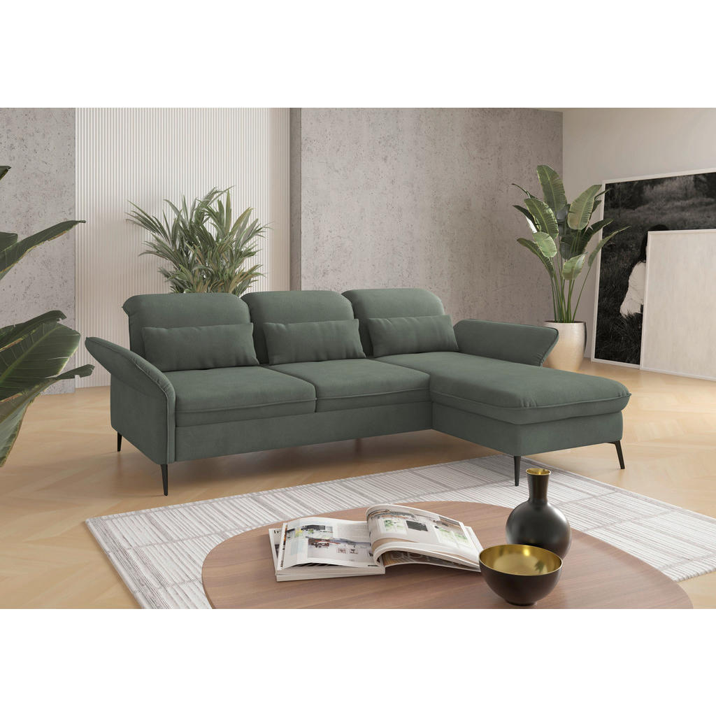 Sit & More ROHOVÁ SEDAČKA, textil, zelená