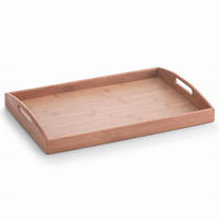 SERVIERTABLETT Holz Bambus  - Basics, Holz (44/30/5.5cm) - Zeller Present