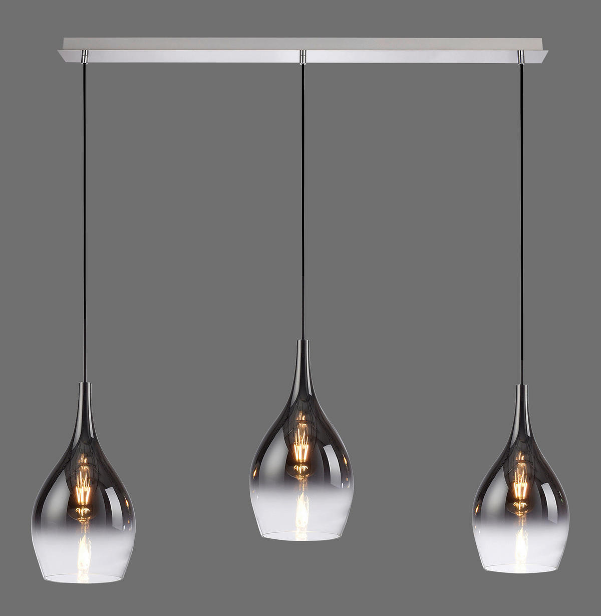 HÄNGELEUCHTE 100/20/120 cm  - Design, Kunststoff/Metall (100/20/120cm)