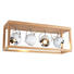 DECKENLEUCHTE - Braun, LIFESTYLE, Holz/Metall (68/26/20cm) DECKENLEUCHTE - Braun, LIFESTYLE, Holz/Metall (68/26/20cm)