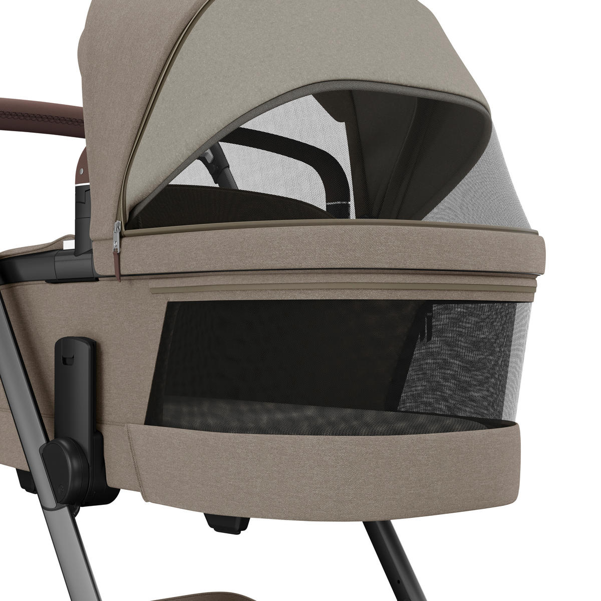 KINDERWAGENSET Fame Bundle  - Graubraun, Basics - Maxi-Cosi