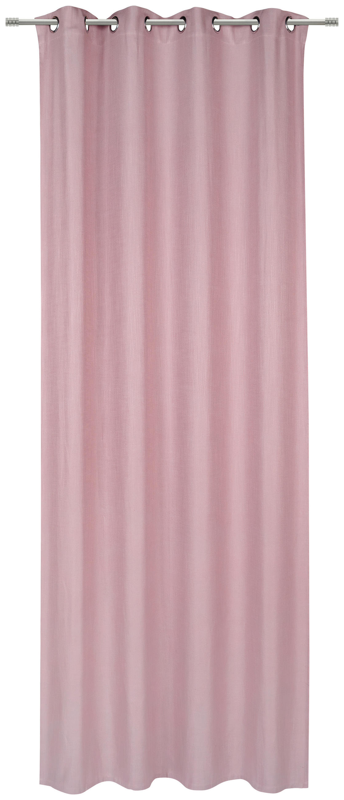 ZAVJESA S RINGOVIMA svijetlo ljubičast  135/270 cm  - svijetlo ljubičast, Basics, tekstil (135/270cm) - Esposa