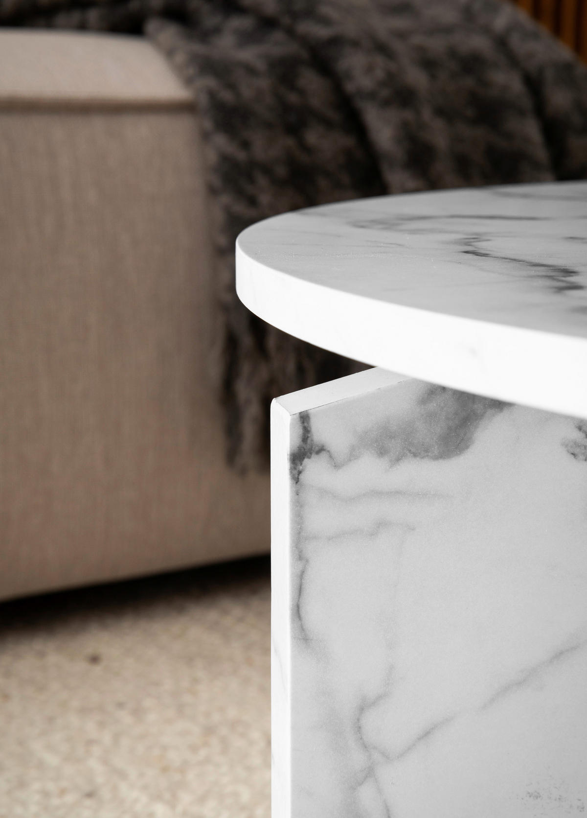 COUCHTISCH in Holzwerkstoff 70/70/33 cm  - Weiss, Design, Holzwerkstoff (70/70/33cm) - Livetastic