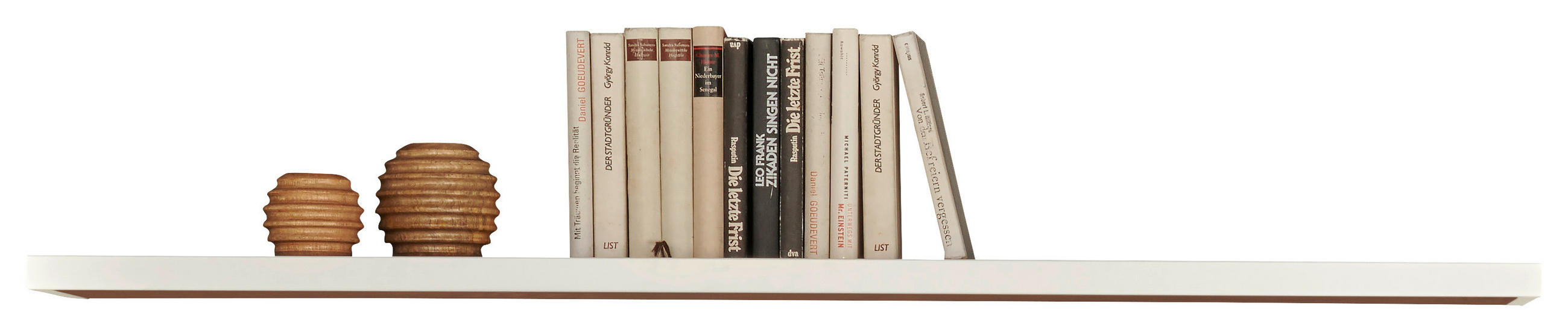 WANDBOARD  140/5/25 cm  - Weiss/Eiche Artisan, Design, Holzwerkstoff (140/5/25cm) - home24