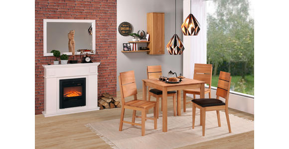 ESSTISCH in Holz 80/80/75 cm  - Buchefarben, KONVENTIONELL, Holz (80/80/75cm) - Carryhome