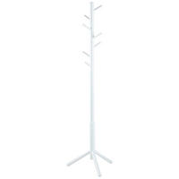 ŠATNÍ STOJAN - bílá, Trend, dřevo (51/176/45cm) - MID.YOU