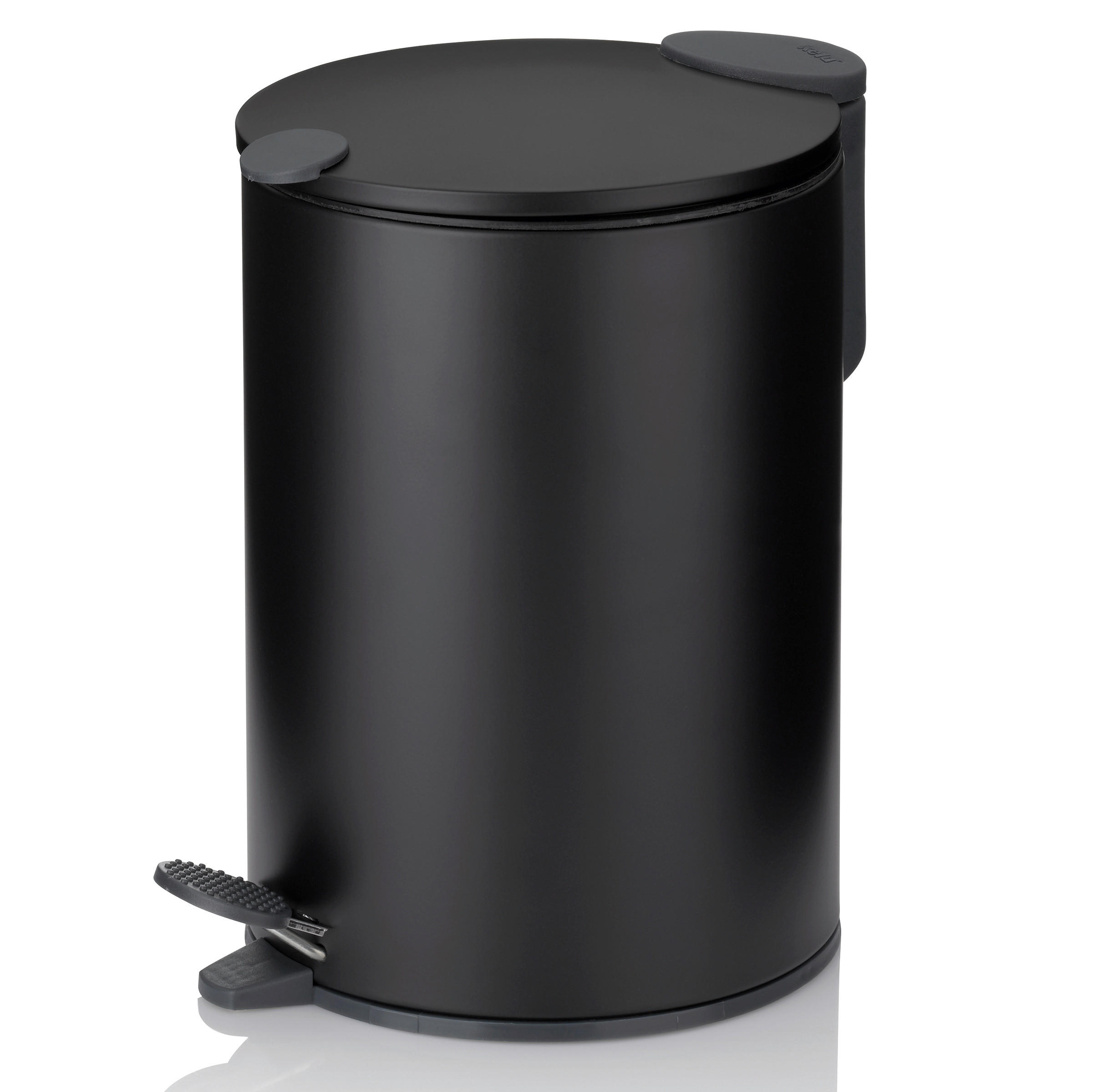 KOSMETIKEIMER MATS 3 L  - Schwarz, Basics, Kunststoff/Metall (17,0/23,0cm) - Kela