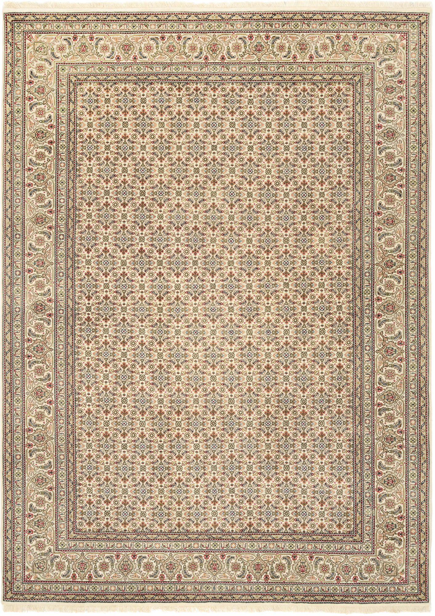 Cazaris Orientteppich Creme 60x90 cm