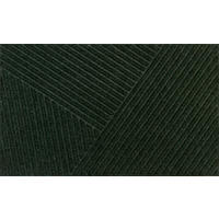 FUßMATTE 45/75 cm Stripes midnight green  - Grün, KONVENTIONELL, Kunststoff/Textil (45/75cm) - wash+dry