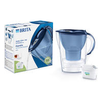 VRČ ZA FILTRIRANJE VODE     - modra, Basics, umetna masa (2,4l) - Brita